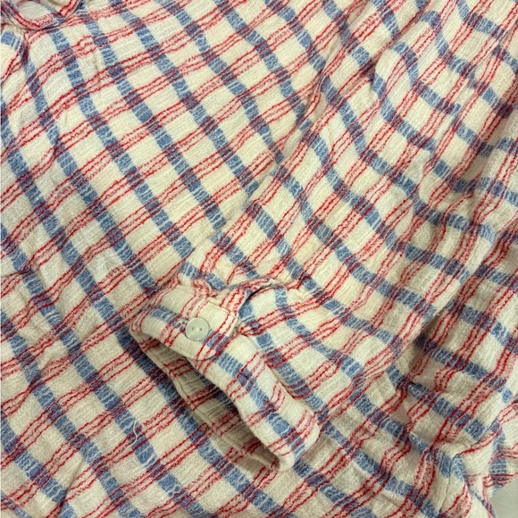 Anthropologie Saturday Sunday Plaid Tunic Size Large - Picture 9 of 10